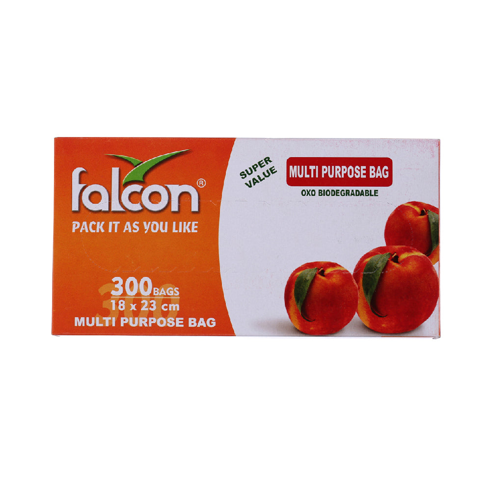 Falcon Bio Deg Hdpe Pull & Cut Bag Size 18X23cm