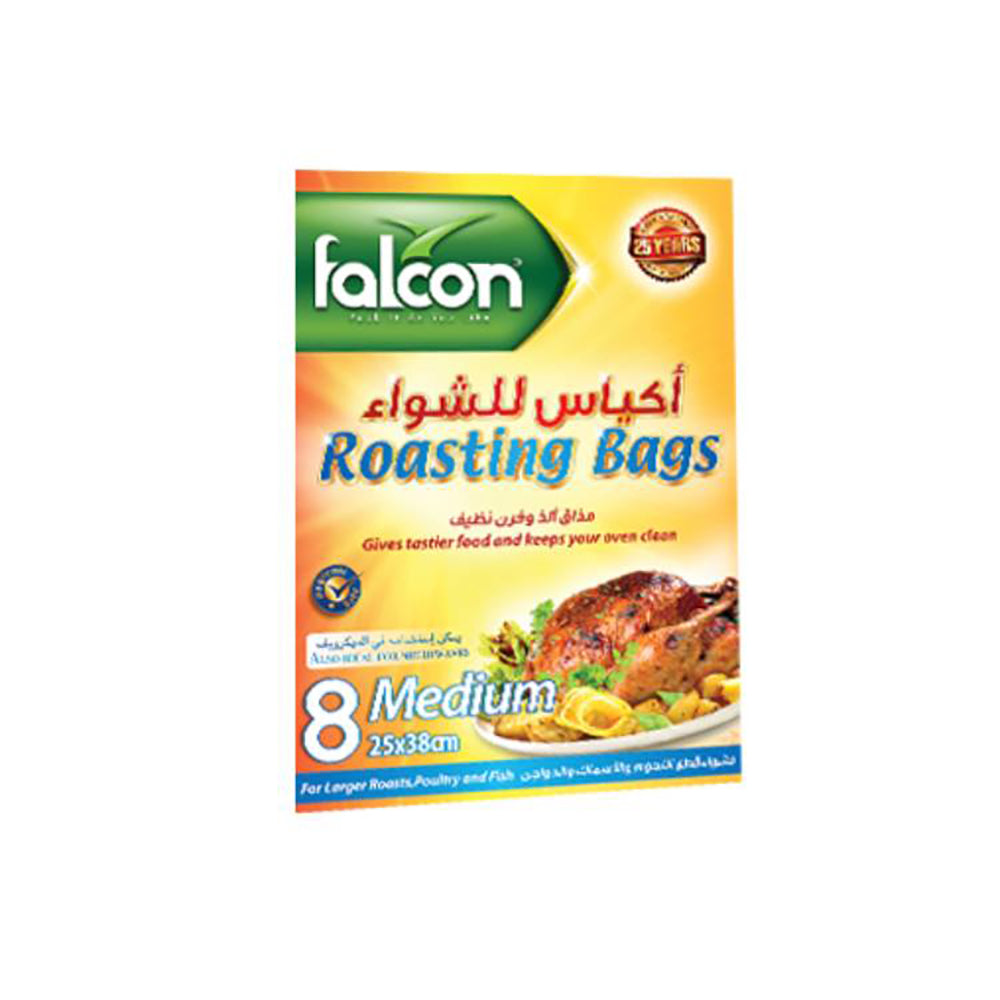 Falcon Roasting Bags Medium 38x25cm 8s