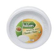 Falcon Retail Plastic Round Plate 22cm M8 25 Pieces
