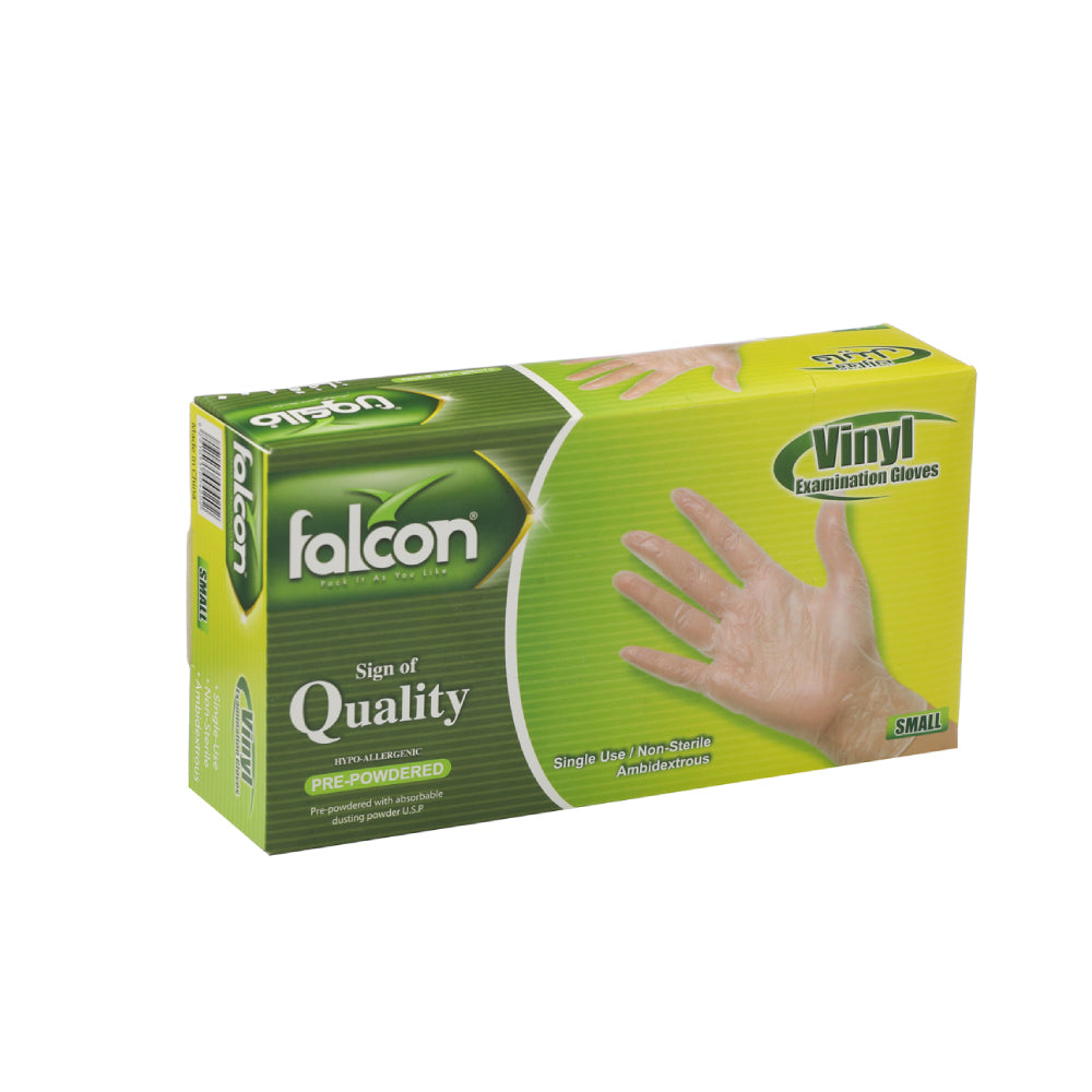 Falcon Gloves Vinyl Small 100s