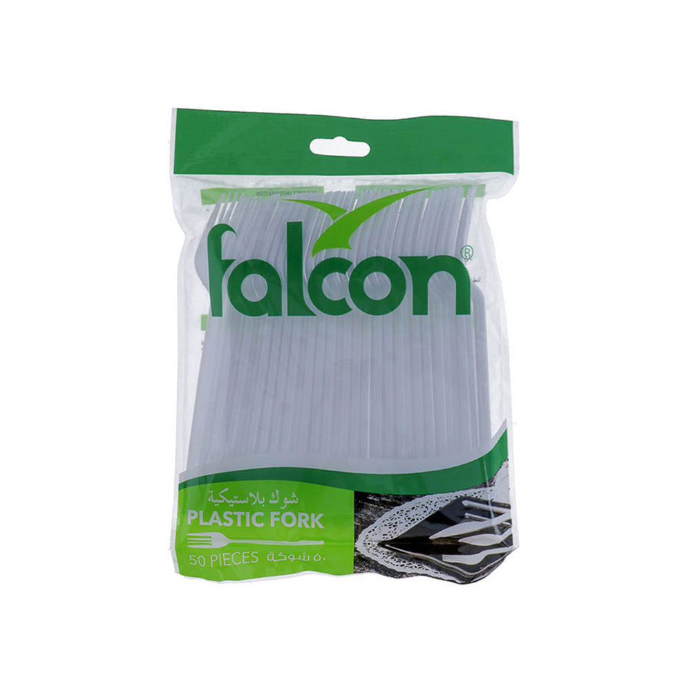 Falcon Super Plastic Fork White 50s