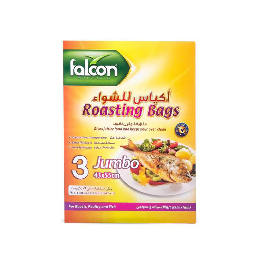 Falcon Roasting Bags Jumbo 55x43cm 3s