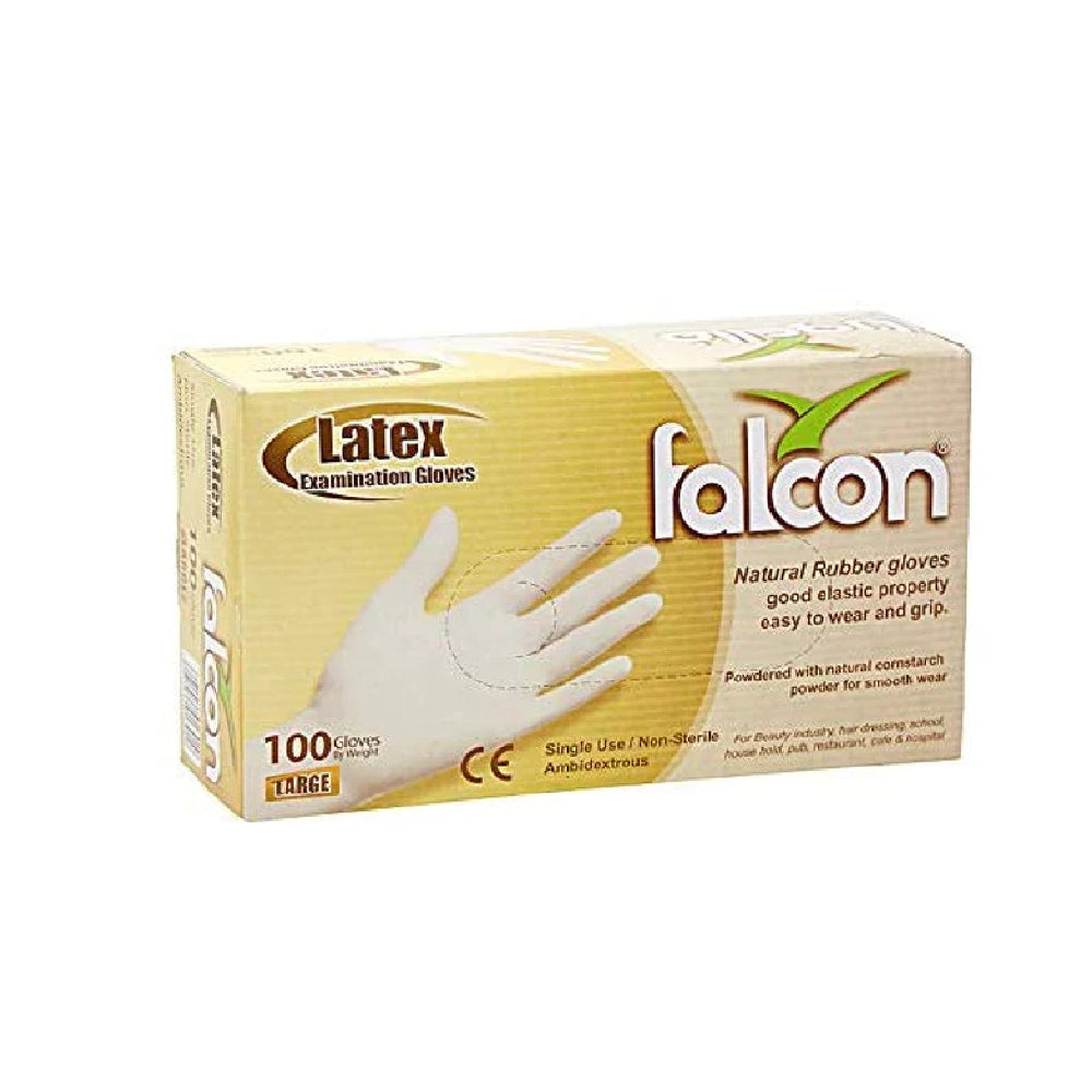 Falcon Latex Gloves Extra Large 100s