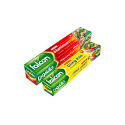 Falcon Heavy Duty Aluminum Foil 200 Sq Ft + Cling Film 100 Sq Ft