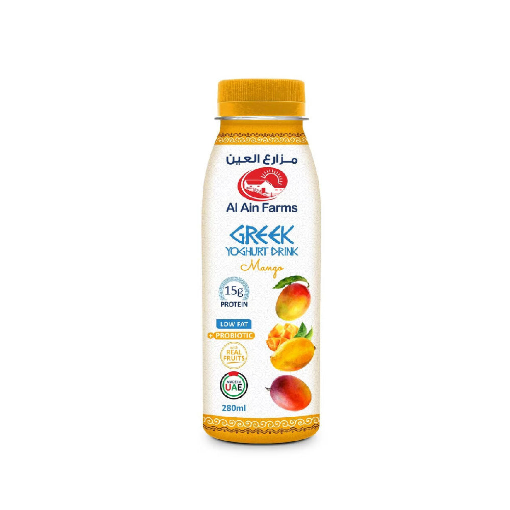 Al Ain Greek Yogurt Drink Mango 280ml