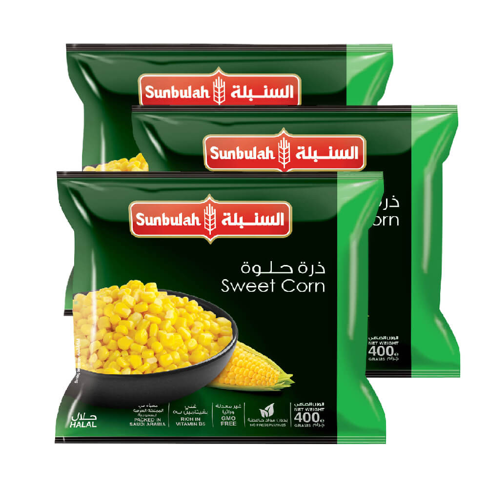 Sunbulah Sweet Corn 3x450Gm