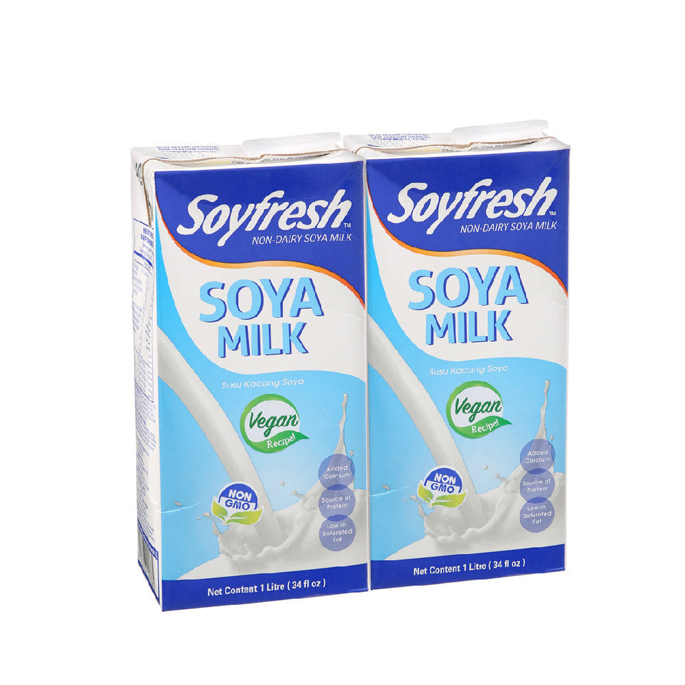 Soyfresh Soya Milk Natural 2x1L