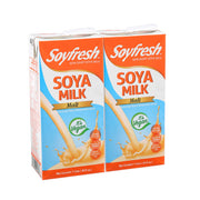 Soyfresh Soya Milk Malt 2x1L