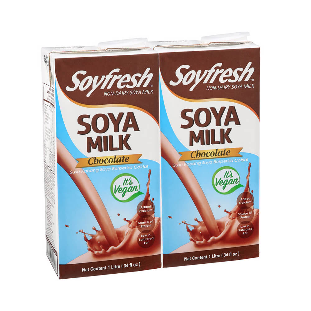 Soyfresh Soya Milk Chocolate 2x1L