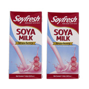 Soyfresh Soya Milk Strawberry 2x1L