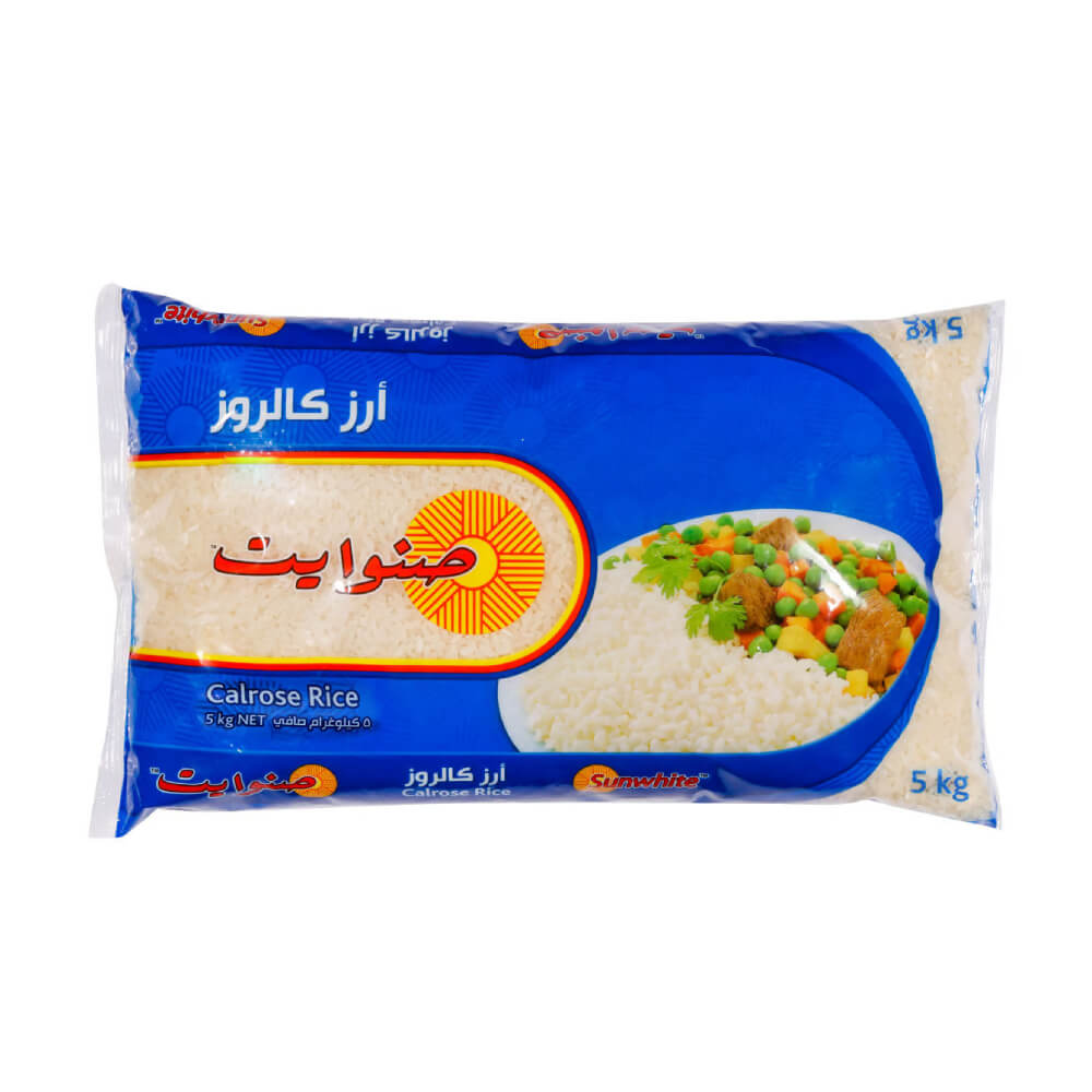 Sun White Calrose Rice Bag 5Kg