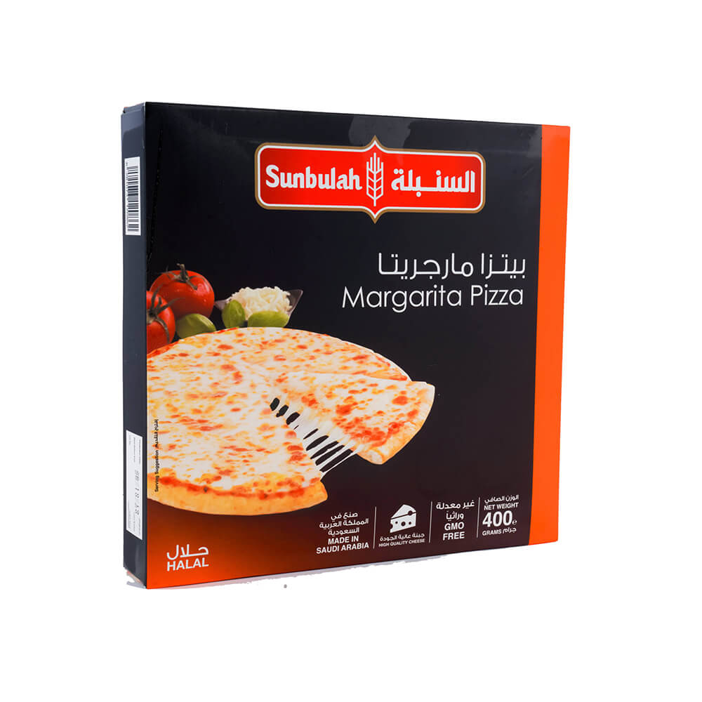 Sunbulah Margarita Pizza Premium Mozzarella 400Gm