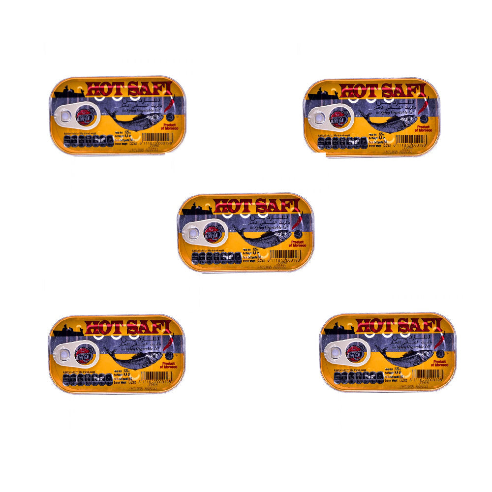 Spicy Sardine In Veg Oil 5x120GM