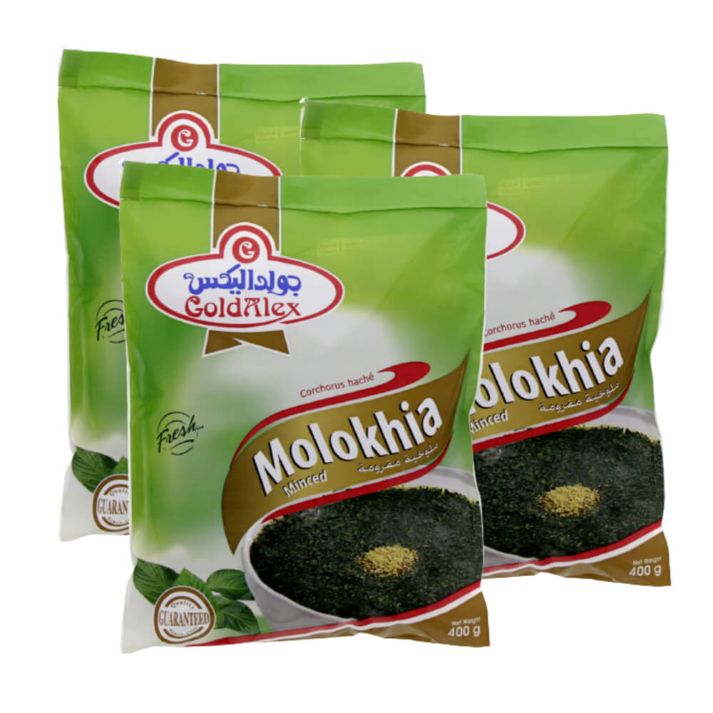 Goldalex Minced Molokhia 400gm 2+1 Free