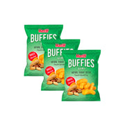 Master Buffies Natural Peanut Butter Corn Puffs 3x30g