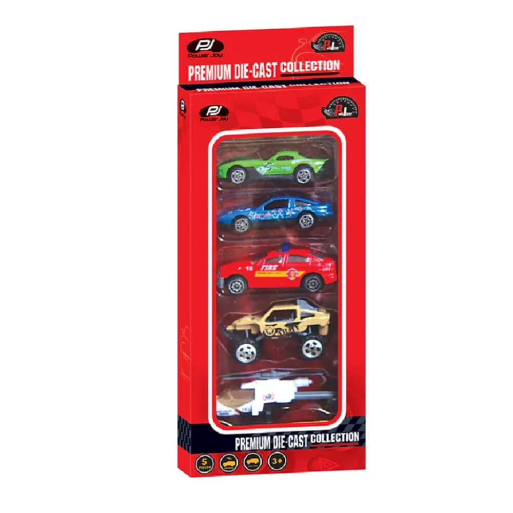Power Joy V.Vroom Diecast Premium Race 5In1
