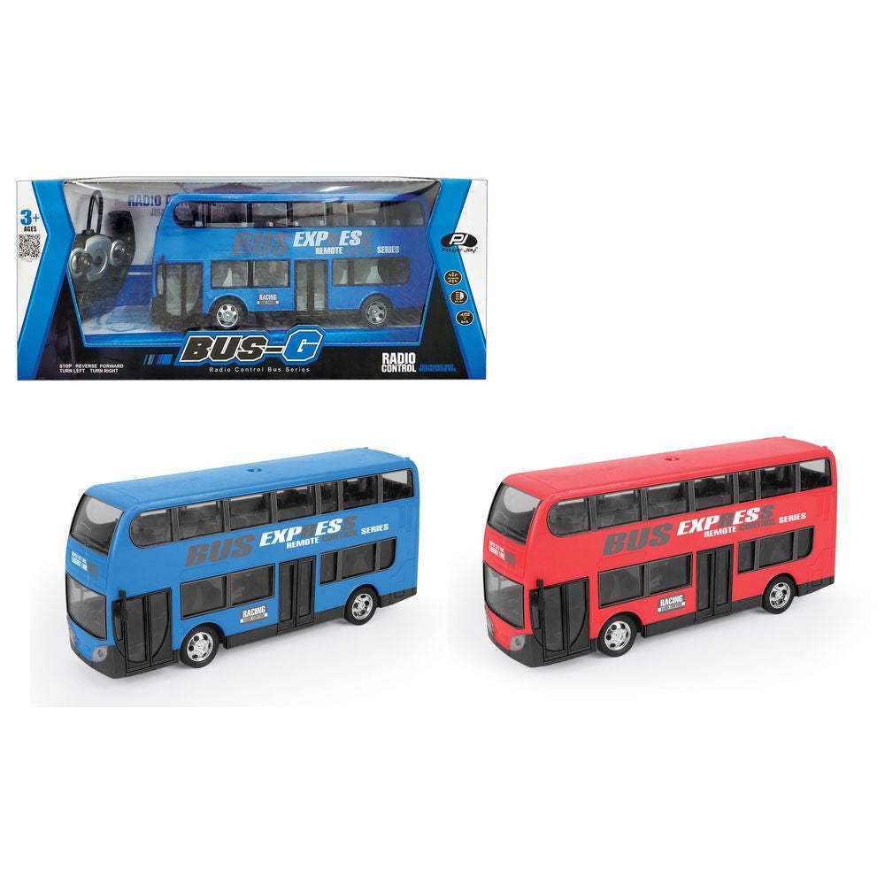 Power Joy Rc Double Decker Bus W/ Lights Bpc