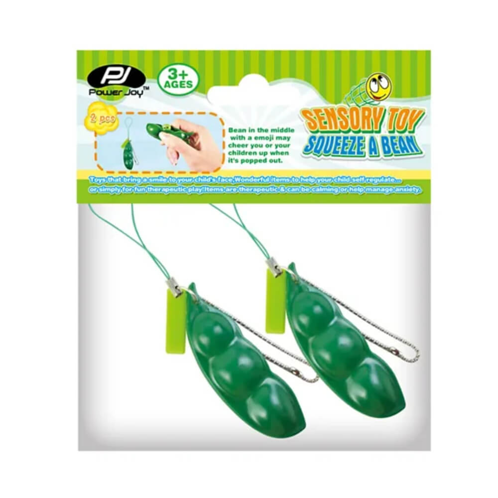 Power Joy Fidget Toy Squeeze A Bean 2 Pieces
