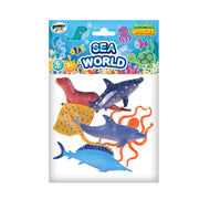 Power Joy Sea World Animals 4" 6 Pieces