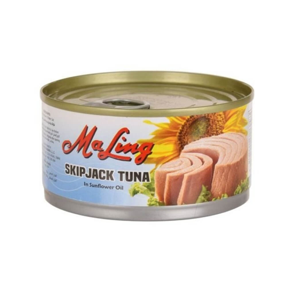 Maling Skipjack Tuna Chunks in Sunflower Oil 170gm
