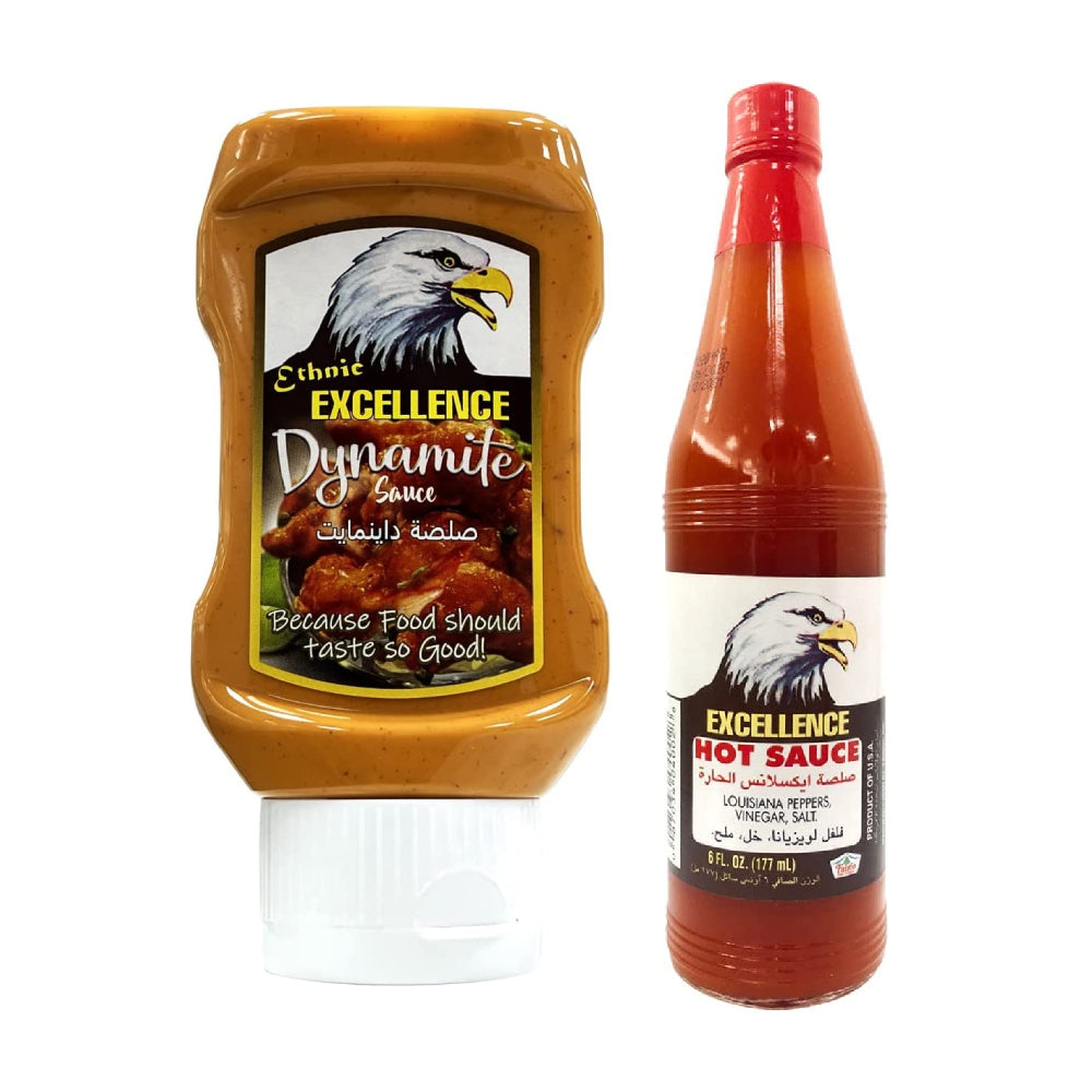 Excellence Dynamite Sauce 315ml + Hot Sauce 6oz