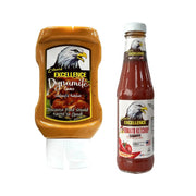 Excellence Ethnic Hot Dynamite Sauce 315ml + Hot Tomato Ketchup 340gm