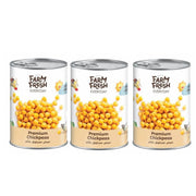 Farm Fresh Premium Canned Chickpeas 3x400Gm