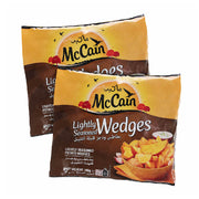 McCain Lightly Seasoned Potato Wedges 2x750gm