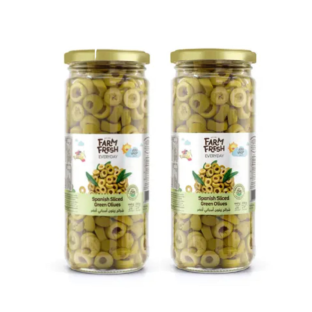 Farm Fresh Green Sliced Olive 2x440gm @S.Offer