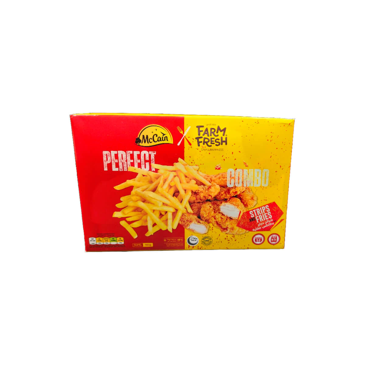 Farm Fresh Chicken Strips + McCain French Fries 560g