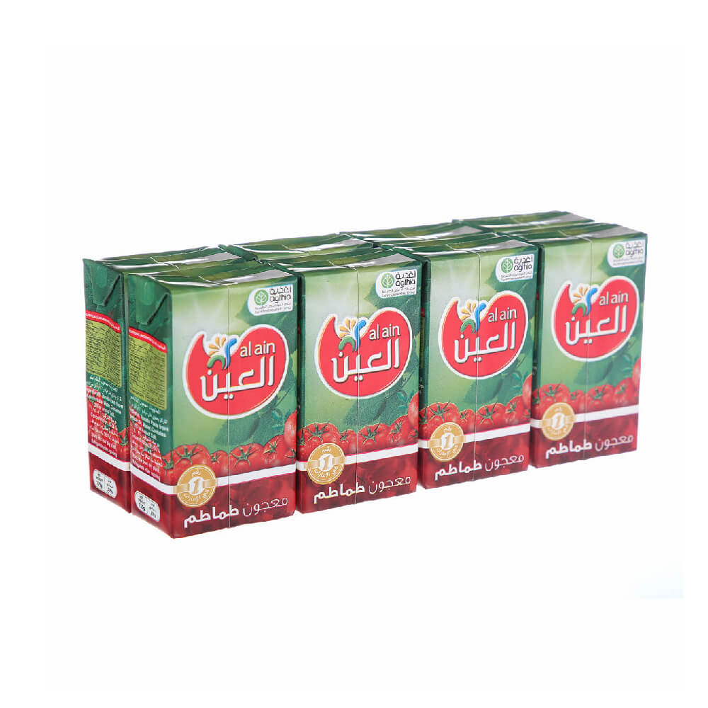 Al Ain Tomato Paste 135G 7+1 Free