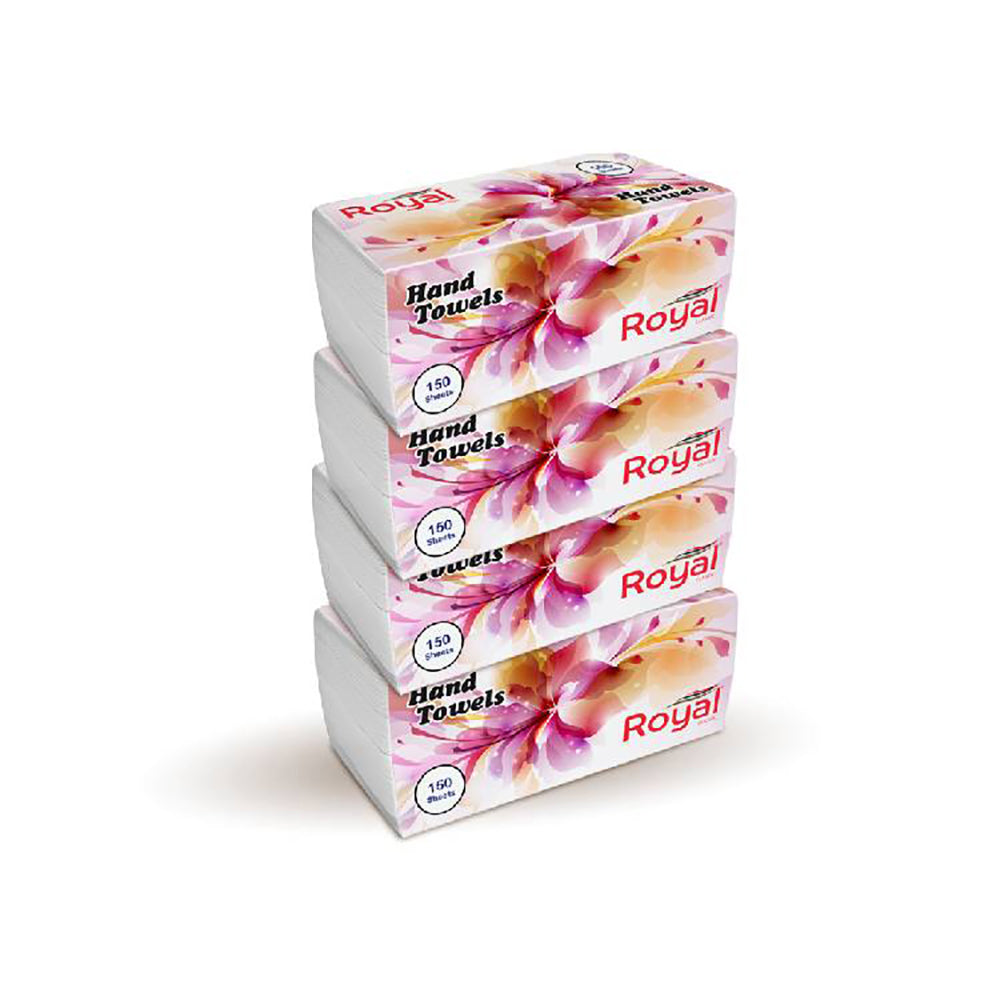 Royal Interfold Hand Towel 21x22 150Sheets 4s