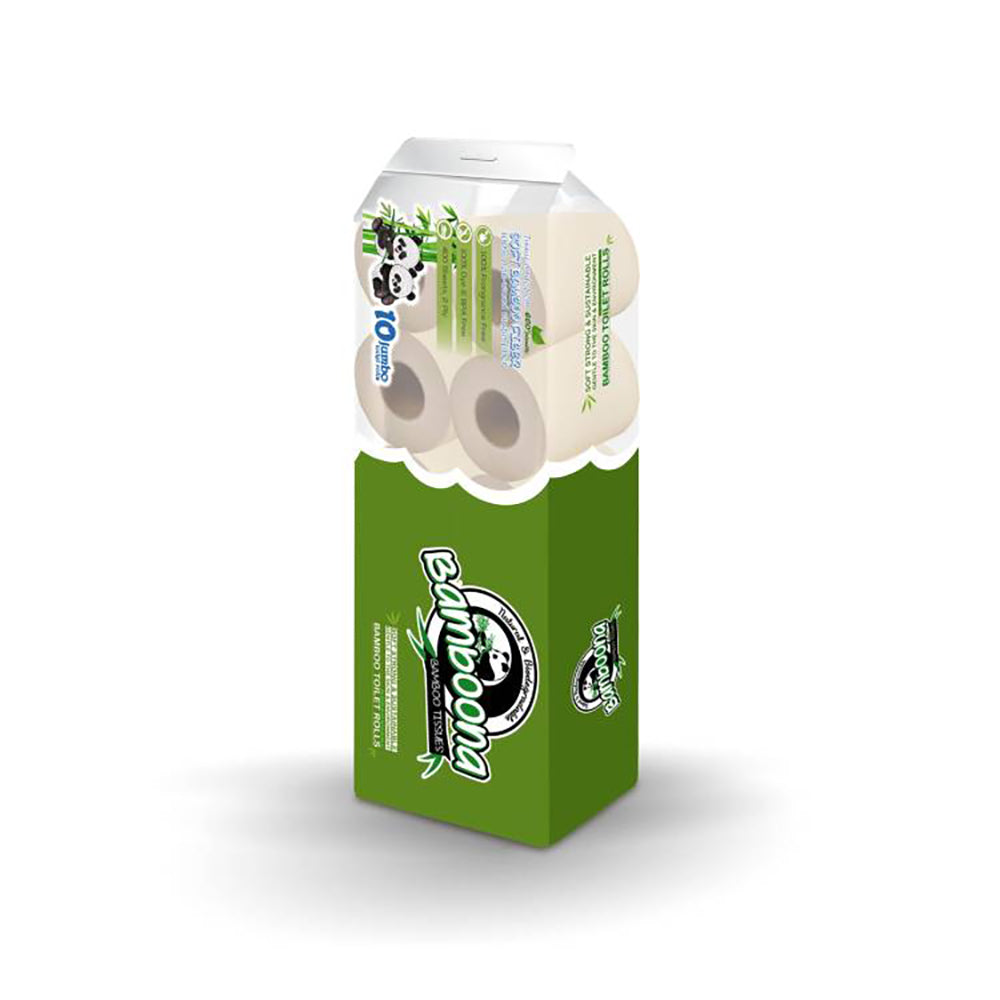 Bamboona Toilet Roll 400 Sheets 10 Rolls