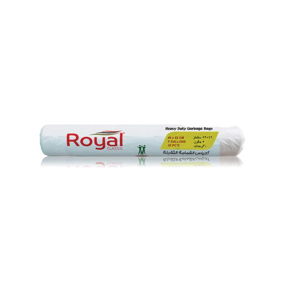 Royal Bin Liner White 5 Gallons 46x52cm