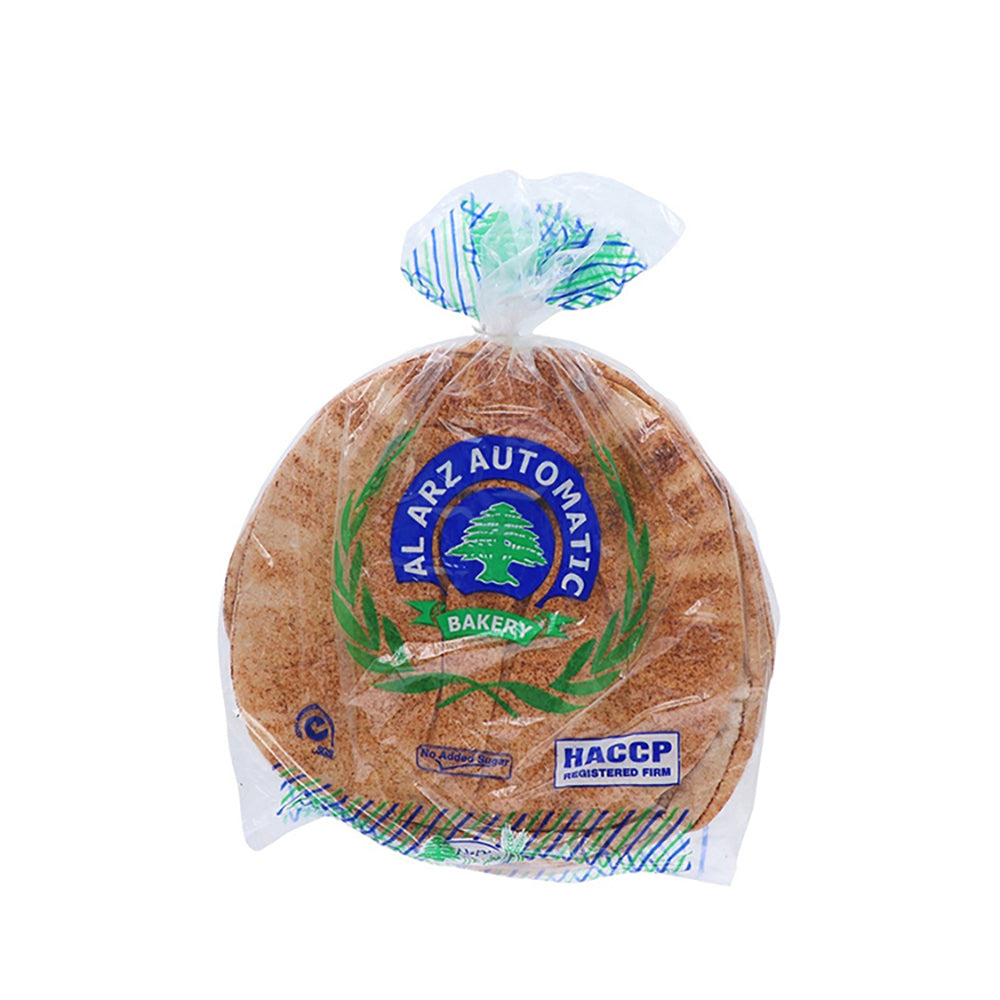 Al Arz Arabic Bread Medium Brown 19cm 5s