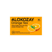 Alokozay Orange 100& Pure Ceylon Hand Picked Tea Bags 25