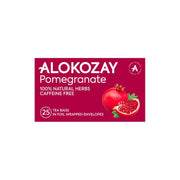 Alokozay Pomegranate 100% Natural herbs Caffeine Free Tea Bags 25