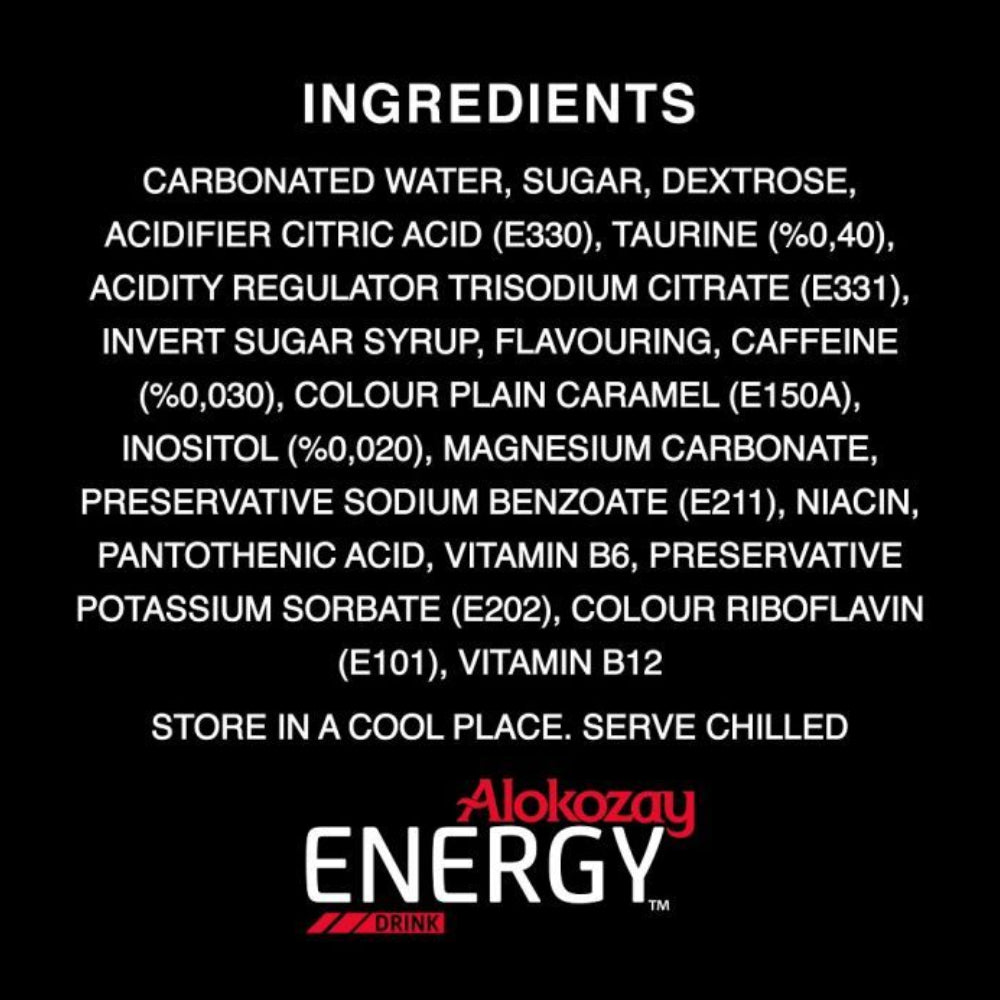 Alokozay Energy Drink 250ml
