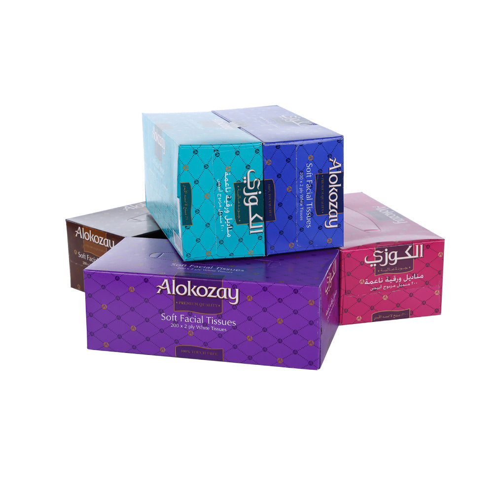 Alokozay Facial Tissue 5x200s