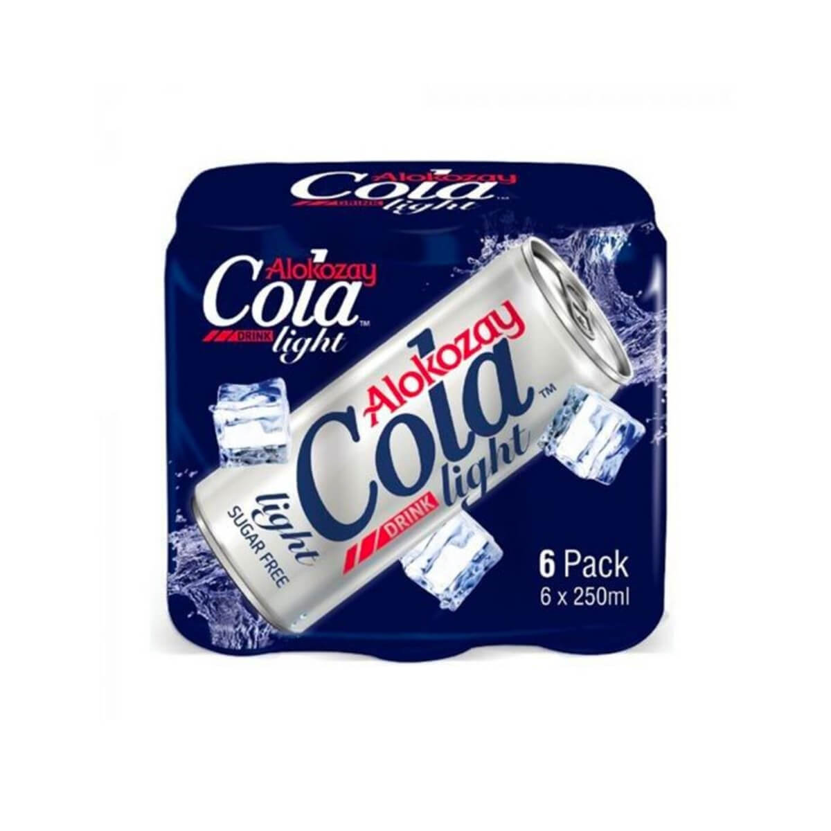Alokozay Cola Light Drink Sugar Free 6x250ml