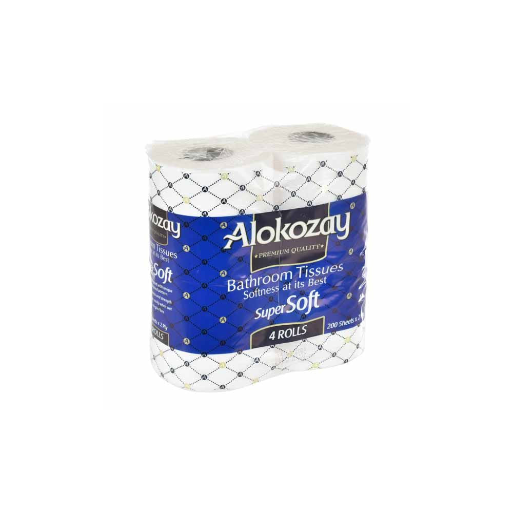 Alokozay Bathroom Tissue 2Ply 4x200s
