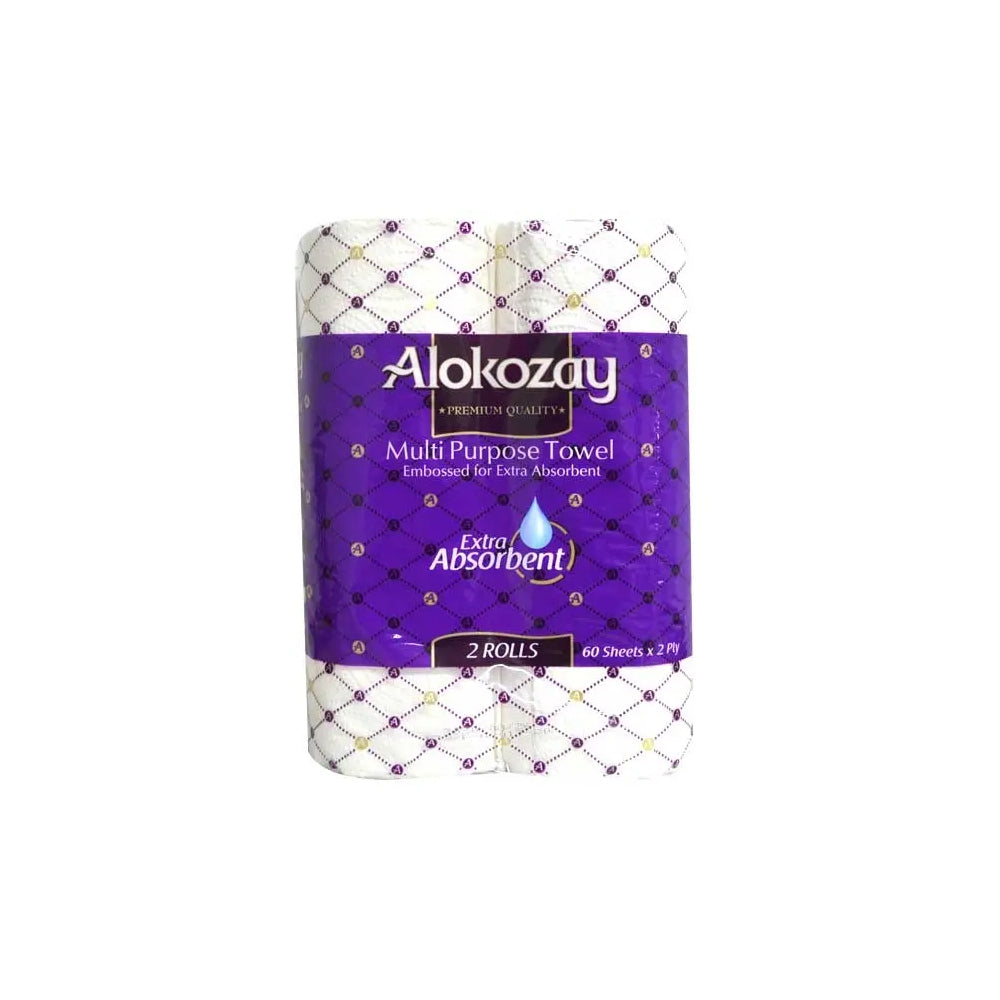 Alokozay Multi Purpose Towel 2Ply 2x60s