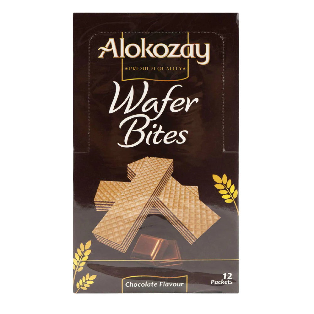Alokozay Wafer Bites Chocolate Flavor 12x45G