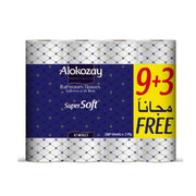 Alokozay Bathroom Tissue 2Ply 9+3x200s