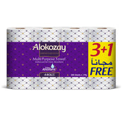 Alokozay Multi Purpose Towel 2Ply 3+1x100s