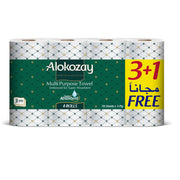 Alokozay Multi Purpose Towel 3Ply 3+1x70s