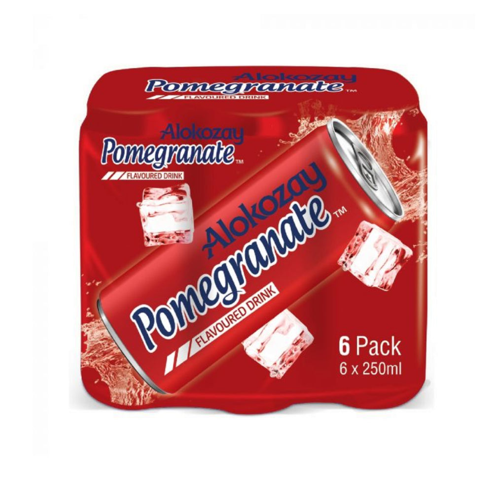 Alokozay Pomegranate Flavoured Drink 6x250ml