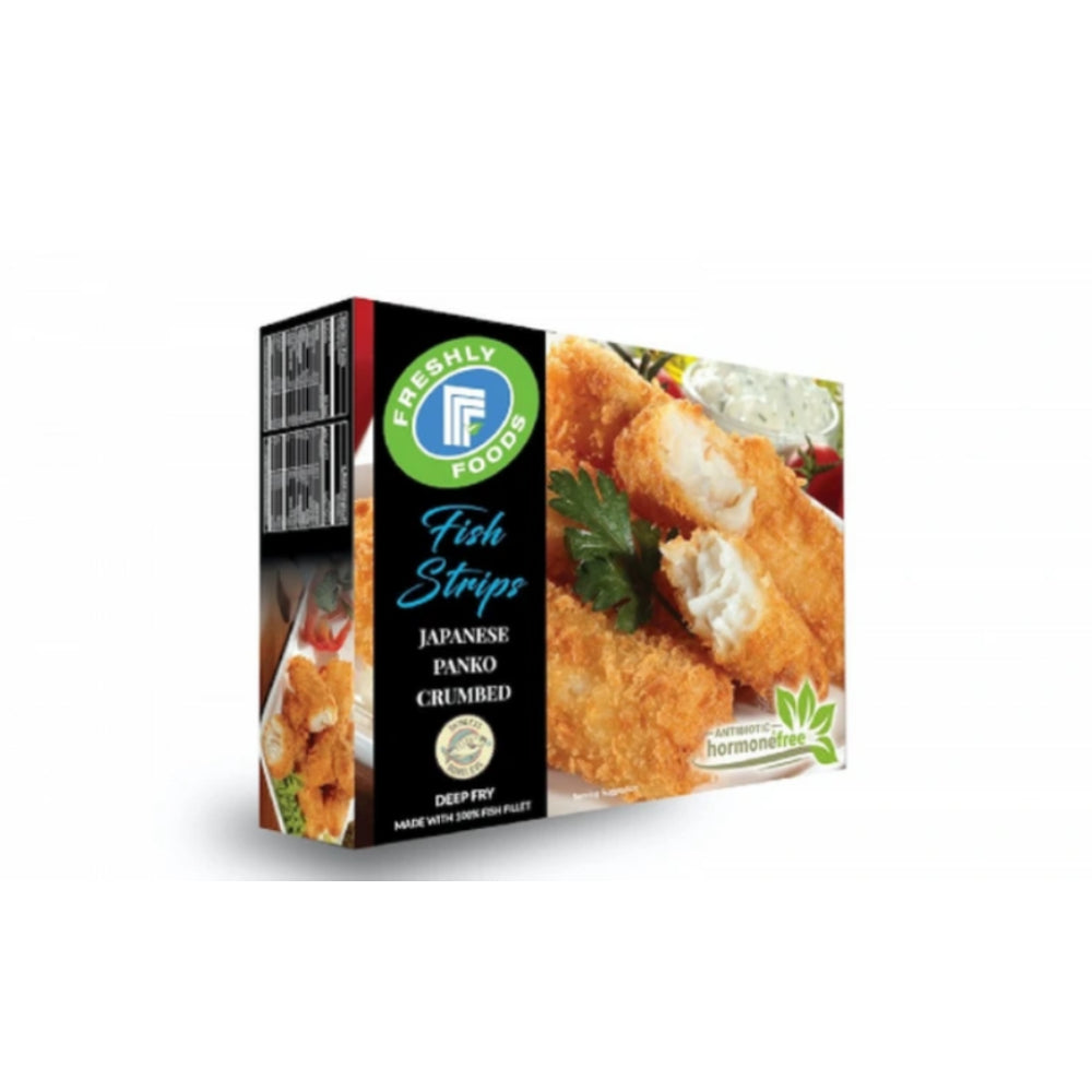 Freshly Foods Japanese Panko Crumbed Fish Fingers 250gm