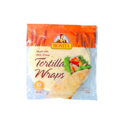 Bonita Wheat Flour Tortilla Wraps 25cm 10 Pieces 650g