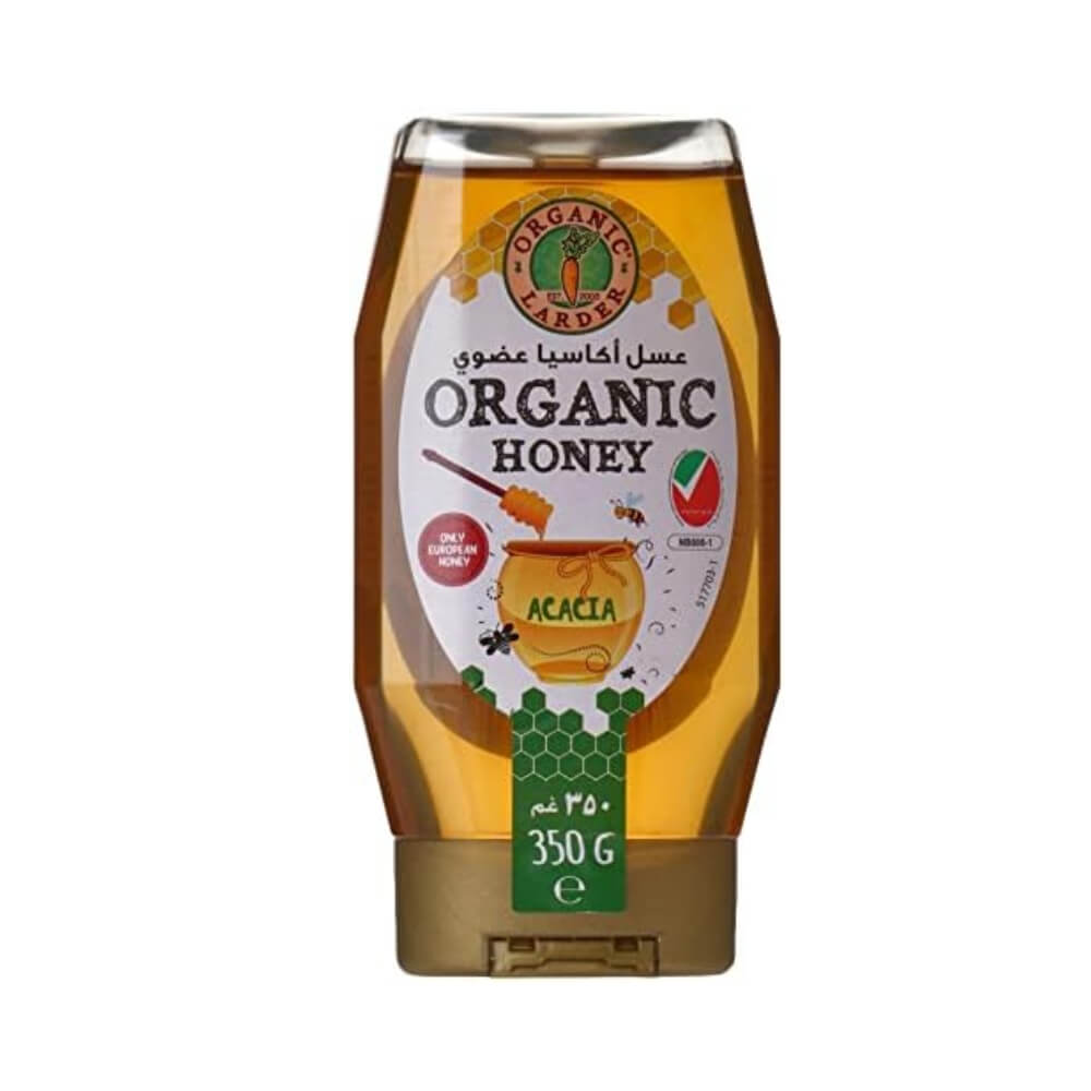 Organic Larder Honey Acacia 350gm